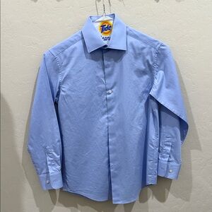 Boys Michael Kors Light Blue Dress Shirt sz 10